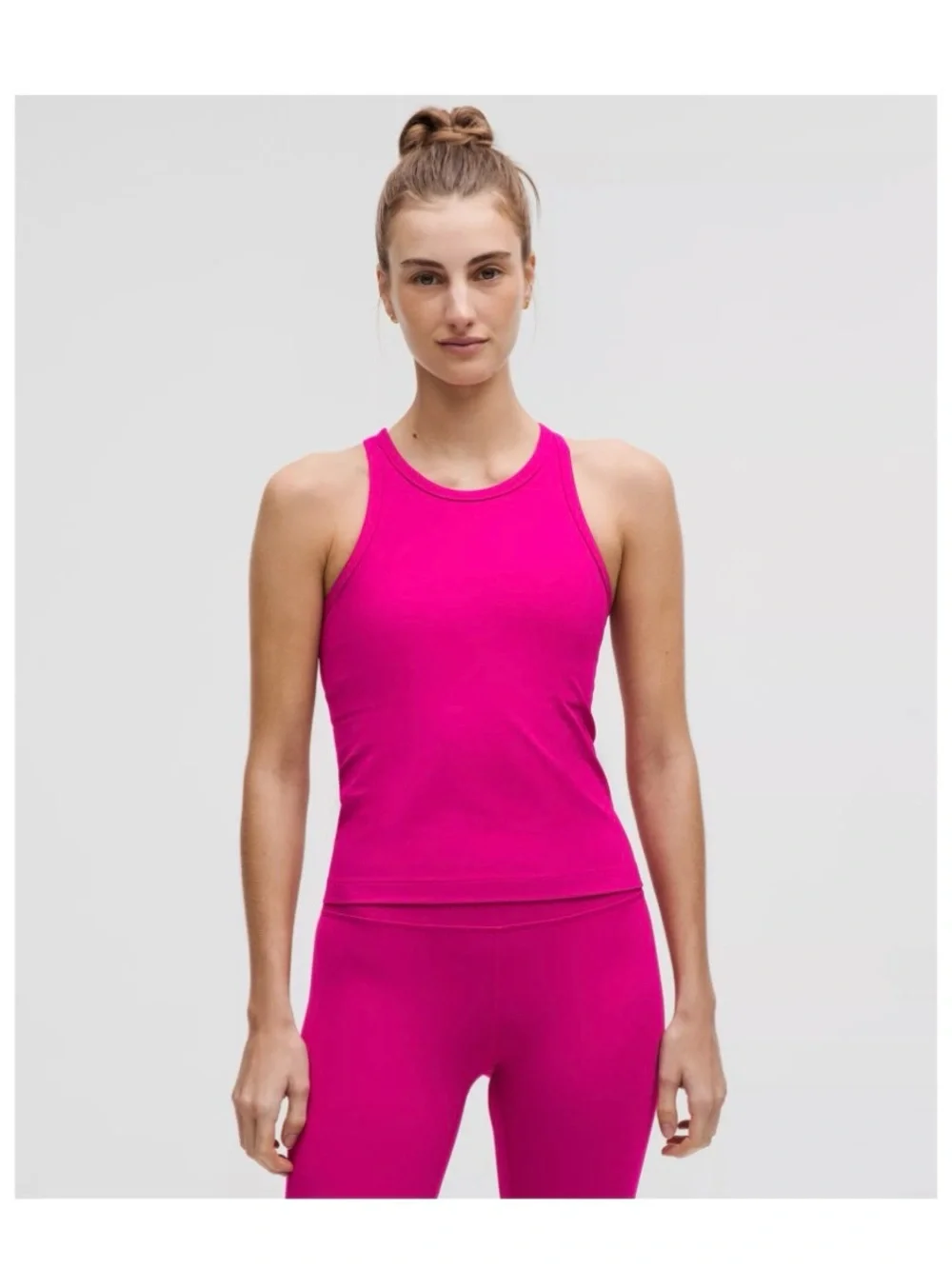 lululemon Align Waist-Length Racerback Tank Top - Ripened Raspberry / Size 14